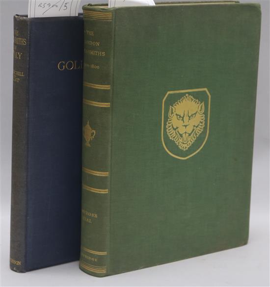 Heal, Ambrose Sir - The Goldsmiths of England, 1200-1800, folio, original cloth, Cambridge 1935,